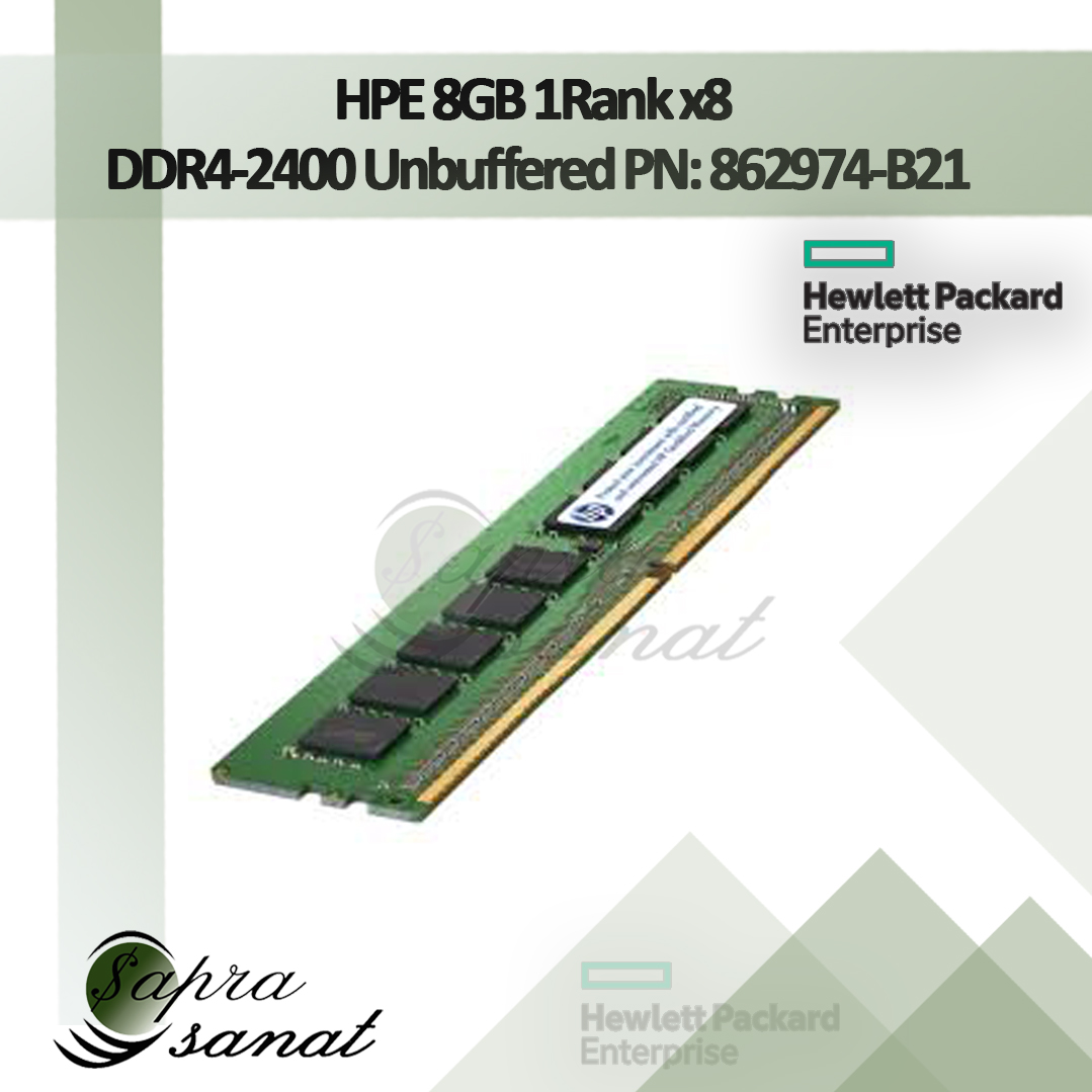 HPE 8GB 1Rank x8 DDR4-2400 Unbuffered