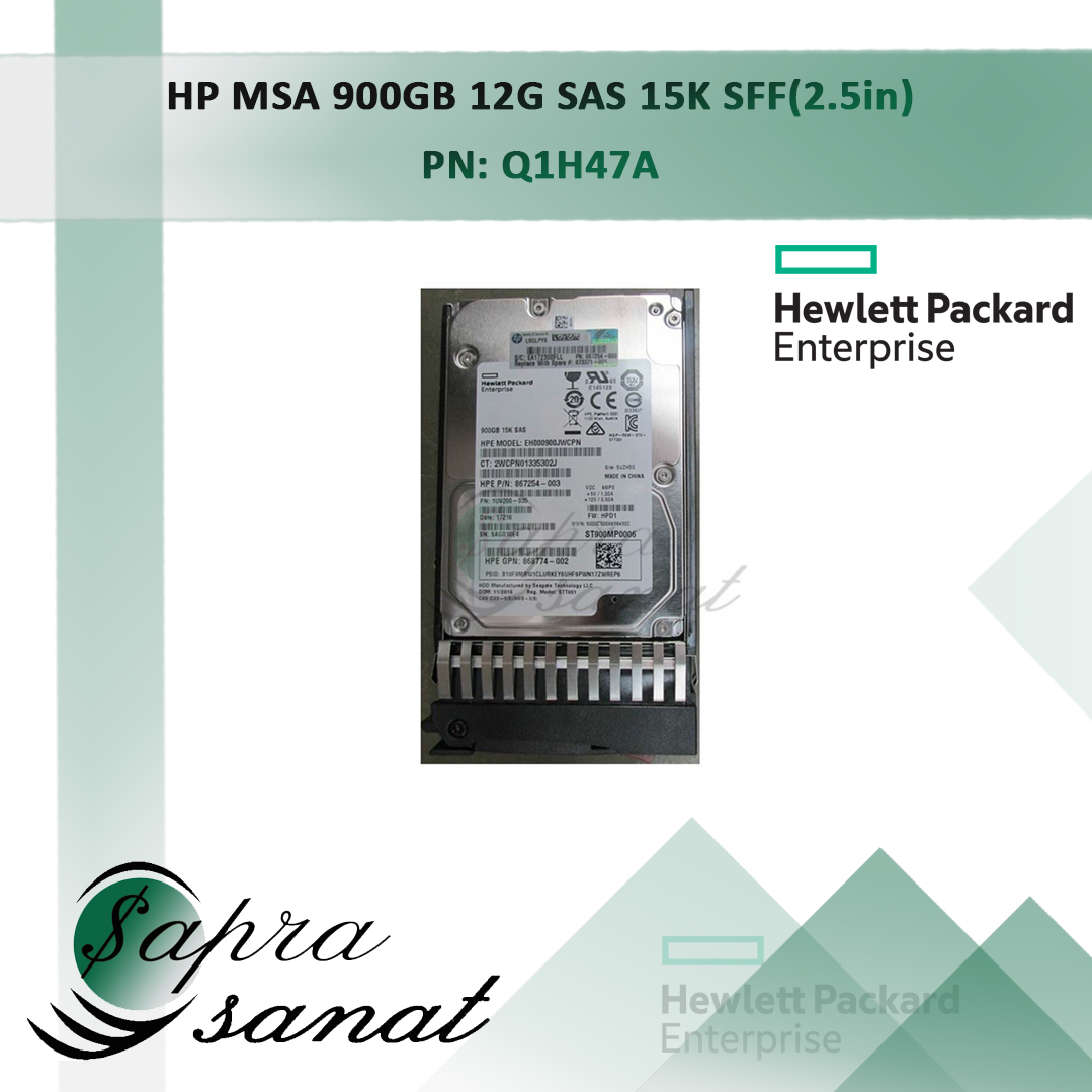 HP MSA 900GB 12G SAS 15K SFF(2.5in) Q1H47A