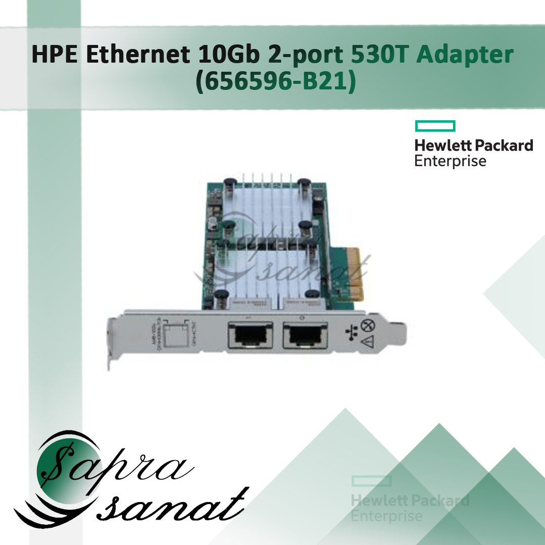 HP Ethernet 10Gb 2-Port 530T Adapter 656596-B21