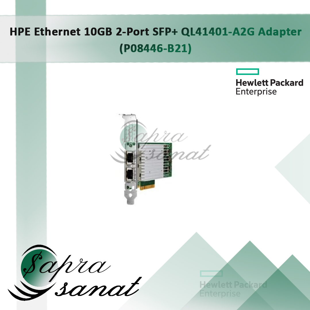 HPE Ethernet 10Gb 2-port SFP+ QL41401-A2G Adapter P08446-B21