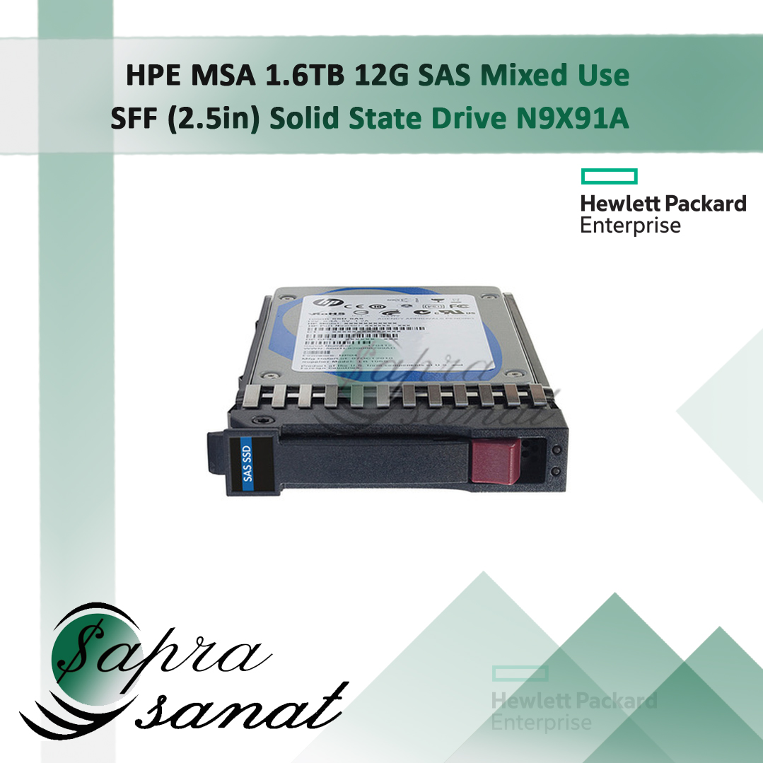 HPE MSA 1.6TB 12G SAS Mixed Use  SFF (2.5in) Solid State Drive N9X91A